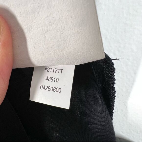 SPANX NWT Women’s Size Large Tall Black Easy Fit Ponte Barrel Leg Pant $158 - Picture 11 of 16